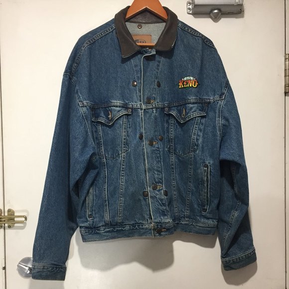 VINTAGE ID WEAR DENIM DAILY KENO JACKETS SIZE L - Picture 4 of 7